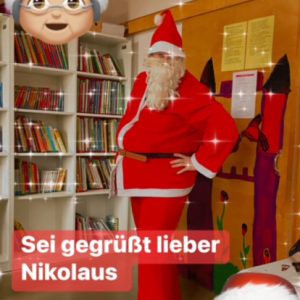 Nikolausfeier im Evangelischen Kindergarten Bad König