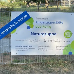 Unsere neue Naturgruppe startet am 1.September 2023