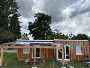 Mehr über den Artikel erfahren Eine Pergola für die Naturgruppe