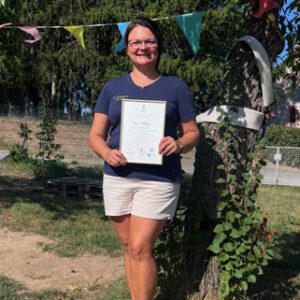 Wir gratulieren unserer Kollegin Anja !