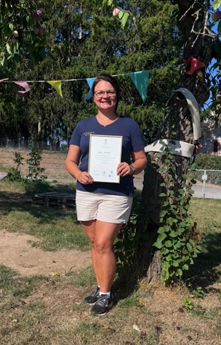 Wir gratulieren unserer Kollegin Anja !